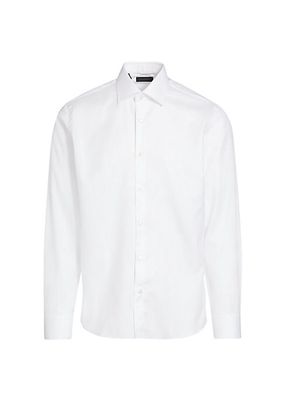 COLLECTION Poplin Button-Front Shirt