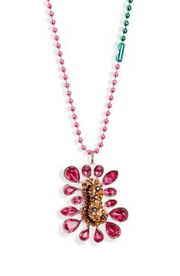 Collina Strada Fascination Pendant Necklace in Pink-Yellow