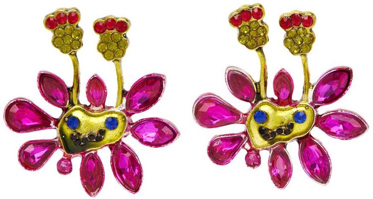 Collina Strada Pink Fasciation Earrings