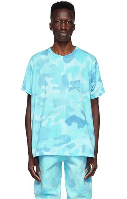Collina Strada SSENSE Exclusive Blue Organic Cotton T-Shirt
