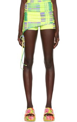 Collina Strada SSENSE Exclusive Yellow & Green Sport Skirt