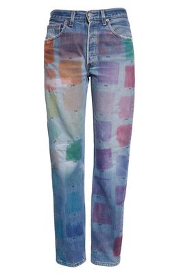 Collina Strada x Levi's® Print Straight Leg Jeans in Swatches