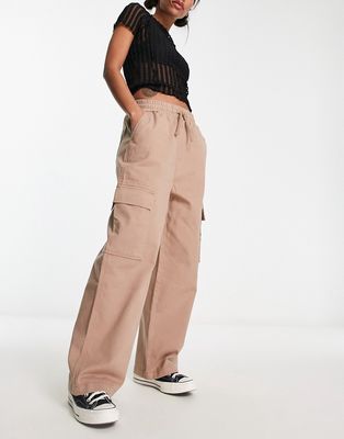 COLLUSION cargo pants in beige-Neutral