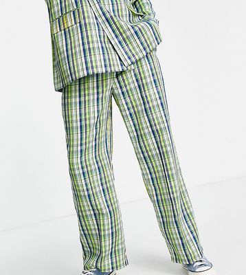COLLUSION spliced check pants - part of a set-Multi