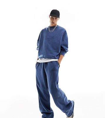 COLLUSION STUDIOS sweatpants in blue-Gray