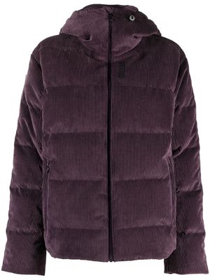 Colmar Corduroy puffer ski jacket - Purple