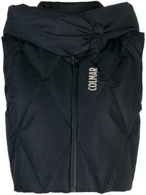 Colmar diamond-quilted padded gilet - Black
