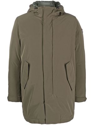 Colmar hooded duck-down jacket - Green