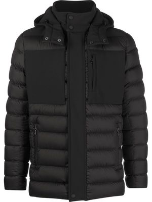 Colmar hooded-puffer jacket - Black