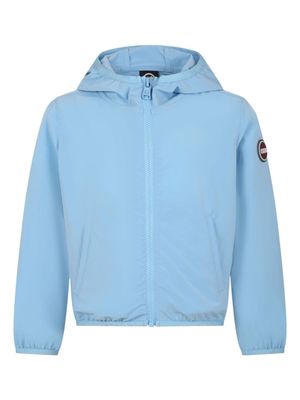 Colmar Kids logo-appliqué hooded jacket - Blue