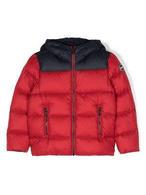 Colmar Kids logo-patch padded jacket - Red