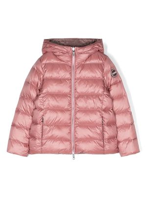 Colmar Kids logo-patch reversible jacket - Pink
