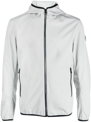 Colmar logo patch-detail hooded jacket - Grey