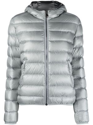 Colmar logo-patch quilted padded jacket - Grey