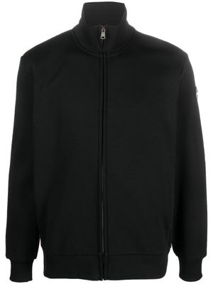 Colmar logo-patch zip-up sweatshirt - Black