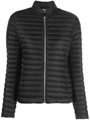 Colmar padded-panel logo-patch jacket - Black