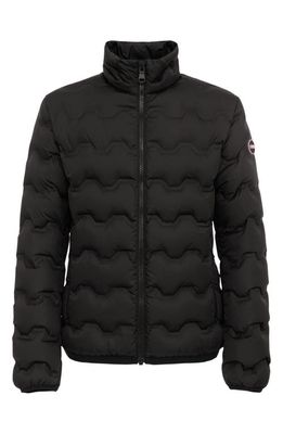 COLMAR Uncommon Quilted Down Puffer Jacket in Black
