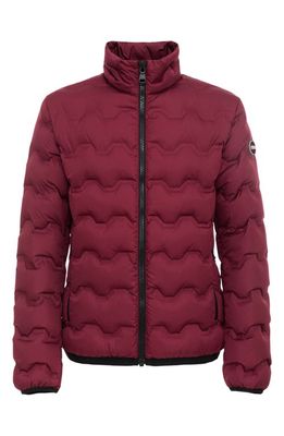 COLMAR Uncommon Quilted Down Puffer Jacket in Brownie
