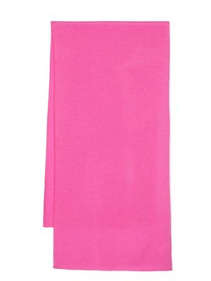 Colombo fine-knit cashmere scarf - Pink