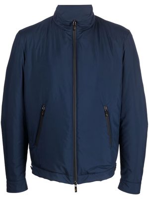 Colombo high-neck padded jacket - Blue