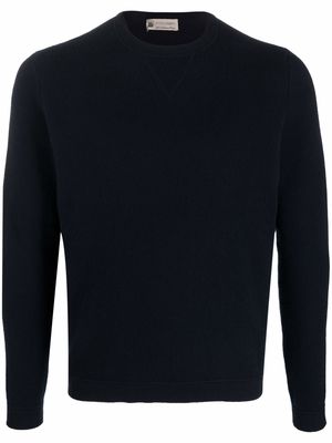 Colombo long-sleeve cashmere jumper - Blue