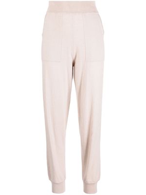 Colombo seam-detail cashmere track pants - Pink