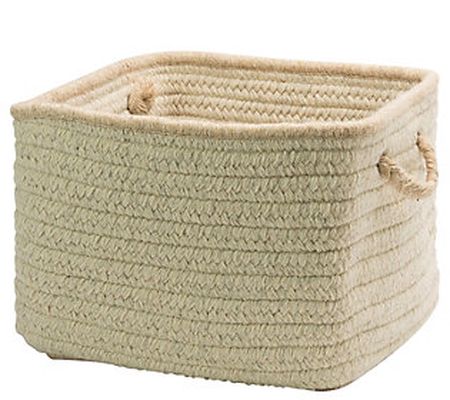 Colonial Mills Natural Style Square Basket - 14 " x 14" x 10"