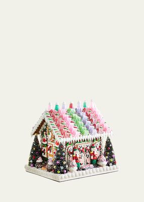 Colonial Style Gingerbread House