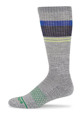 Colorblock Calf Socks