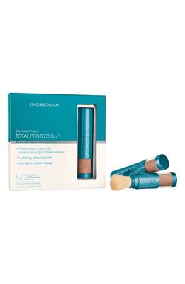 Colorescience Sunforegettable Total Protection Brush-On Sunscreen SPF 50 in Deep