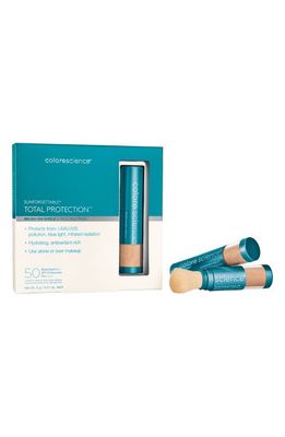 Colorescience Sunforegettable Total Protection Brush-On Sunscreen SPF 50 in Tan