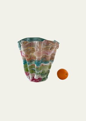 Colorful Confinement Glazed Small Vase