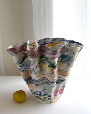 Colorful Confinement Large Matte Vase - 35"