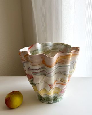 Colorful Confinement Small Glossy Vase - 25"