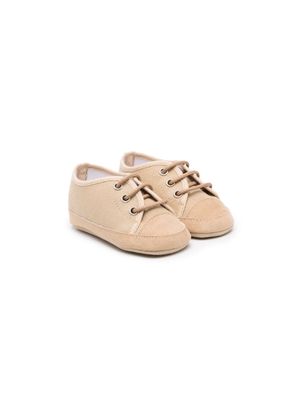 Colorichiari contrast-toecap lace-up shoes - Neutrals