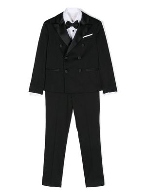 Colorichiari three-piece suit - Black