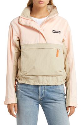 Columbia Deschutes Valley™ Wind Shell Jacket in Ancient Fossil/Peach Blossom