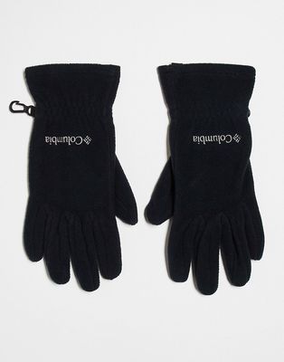 Columbia Fast Trek fleece gloves in black