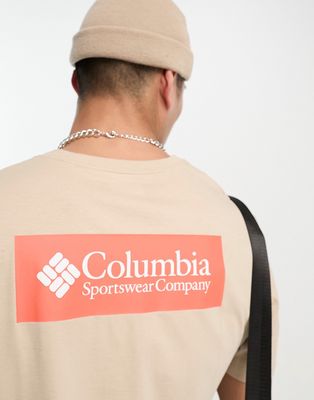 Columbia north cascades t-shirt in beige-Neutral