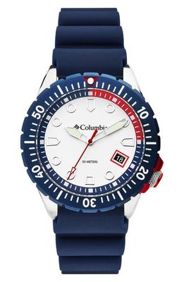 Columbia Pacific Outlander Silicone Strap Watch