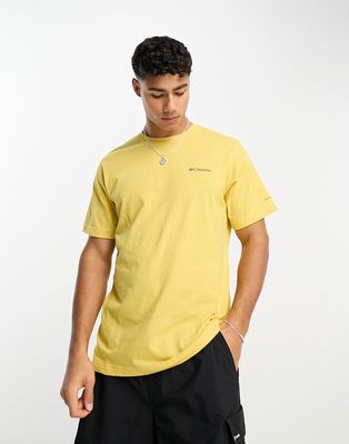 Columbia thistletown hills t-shirt in yellow