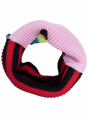 colville colour-block snood scarf - Purple