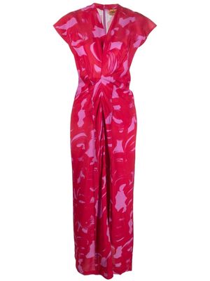 colville Maggie Rizer long dress - Red