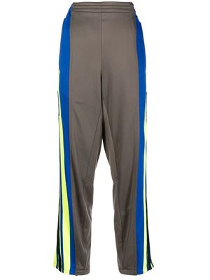 colville panelled cotton track pants - Brown