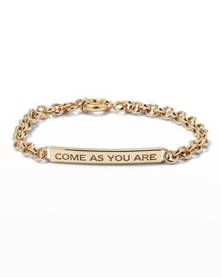Come As You Are ID Bracelet