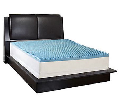 ComforPedic by Beautyrest 2" Convoluted Mem. Fo am KG Topper