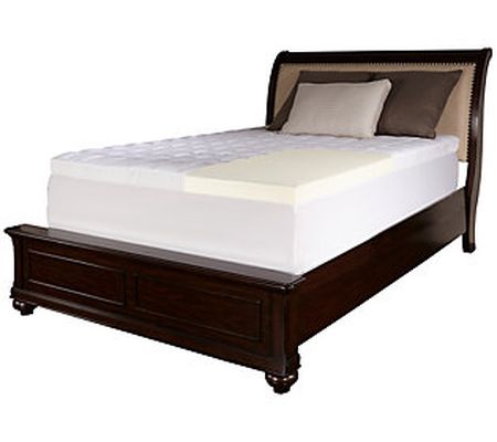 ComforPedic from BeautyRest 4.5" Memory Foam To pper - King