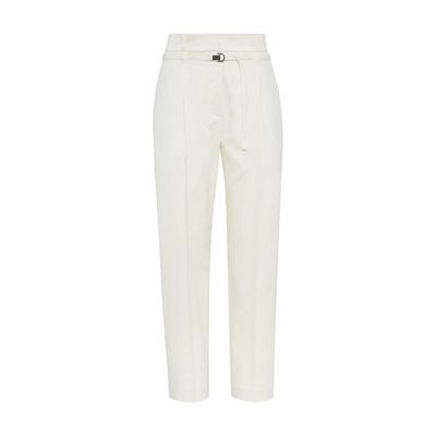 Comfort cotton trousers