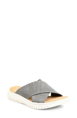 Comfortiva Chelsea Slide Sandal in Grey