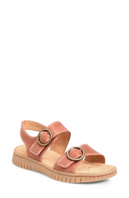 Comfortiva Copley Wedge Sandal in Coral